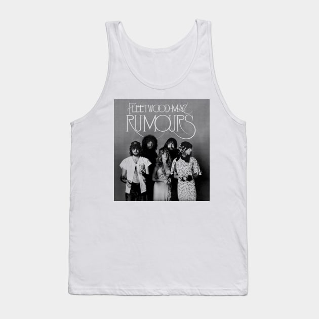 Fleetwood Mac Rumors portrait Tank Top by todd_stahl_art